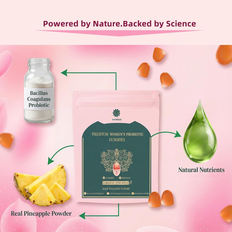 Women's Probiotic Gummies – Feminine pH Balance Probiotics Gummies &