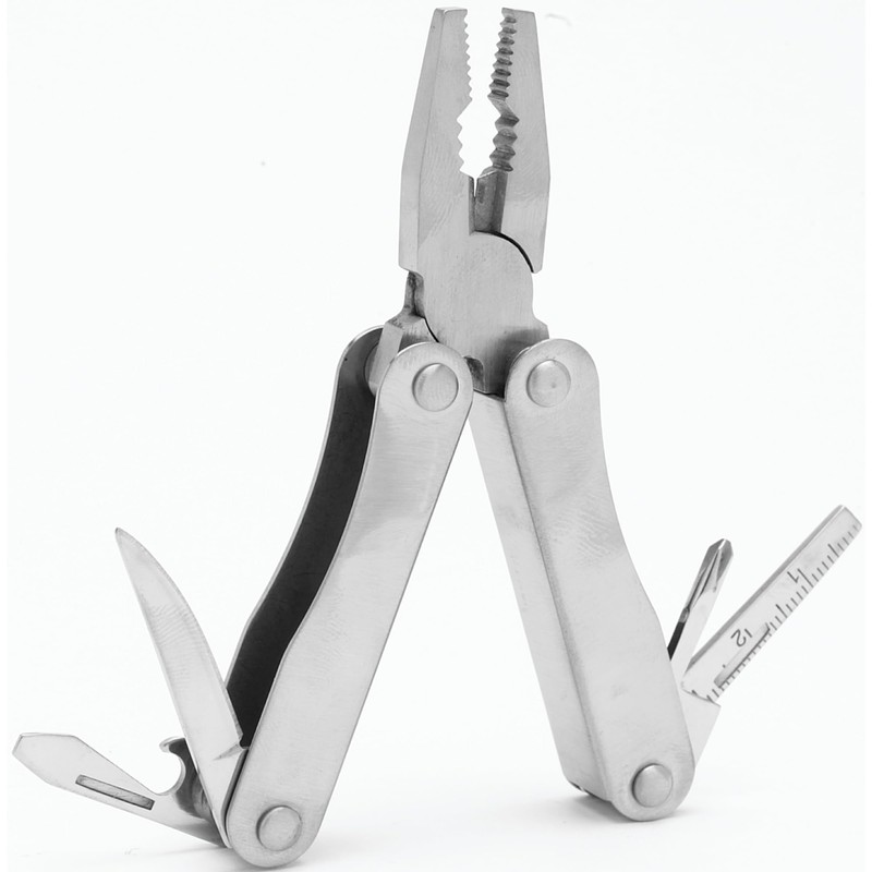 Performance Tool 1438 5-in-1 Multi-Tool with Screwdriver, Pliers, Knife, Bottle