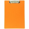 ナカバヤシ クリップボード A4 E型 バインダー オレンジ QB-A401-OR