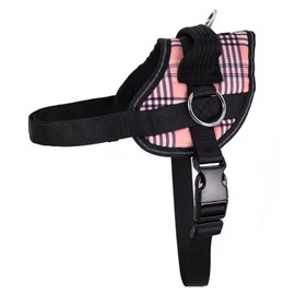 Bark Appeal Dog Harness, No-Pull Pet Harness, Adjustable & Reflective, Soft-Padded No-Choke Vest Harness with Easy Control Handle & 3 Leash Clips, Easy On, Easy Off Technology - Small to Large Dogs