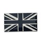 Fat-catz-copy-catz Patriotic Supporters Black & Silver Union Jack Flag Metal