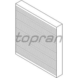 Filter, interior air