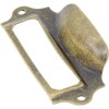 RUIAN Antique Drawer Label Pulls Cabinet Frame Handle Name Card