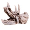 Dinosaur Triceratops Skull Model, Simulated Skeleton Think Dinosaur Statue Decorations