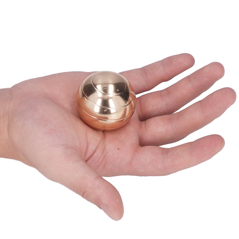 45mm Diameter Gyroscope Ball Alloy Rotating Anxiety Relief Fingertip Decompression