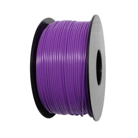 Xenterio 100 m on Plastic Spool YV Jumper Wire, Rigid, Wire Diameter 0.50 mm, Tin-Plated Copper, Colour Insulation Purple