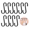 QTMMC 10 Pack S Shaped Hooks Anti-Rust Heavy Duty S