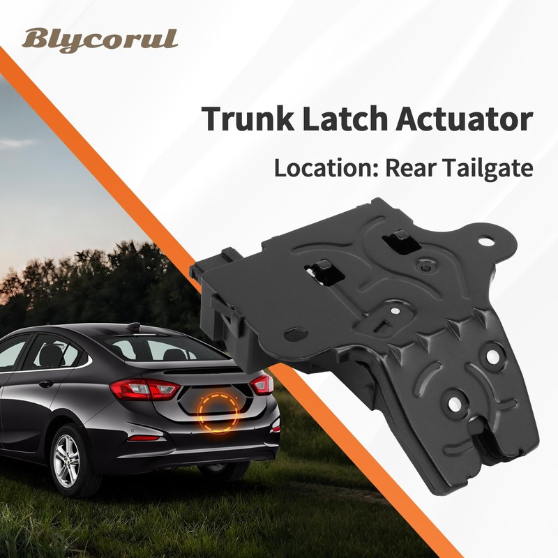 Rear Trunk Latch Actuator for Chevy Malibu Cruze Impala Camaro
