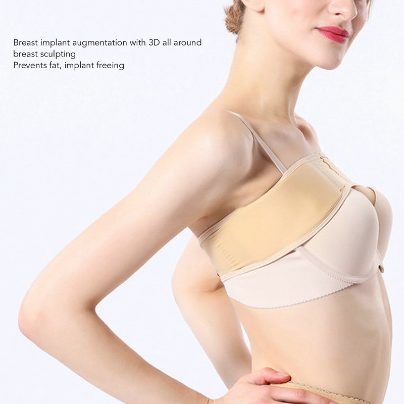 Breast Implant Stabilizer Band 3D Breast Shaping Prevent Outgrowth Side