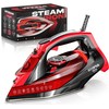 Utopia Home Steam Iron for Clothes - Non-Stick Soleplate -