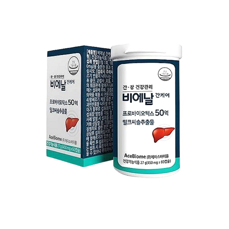 BNR17 Milk Thistle Lactobacillus Bienalgan Care 60 Capsules 1 Month