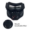 LJDJ Motorcycle Goggles with Removable Face Mask - Dirt Bike