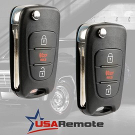 Key Fob fits 2012-2014 Kia Rio / 2010-2013 Kia Soul Keyless Entry Flip Remote (NYOSEKSAM11ATX)