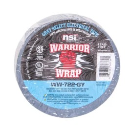 Warrior Wrap General 3/4 In. X 60 Ft. 7 Mil Vinyl Electrical Tape, Gray