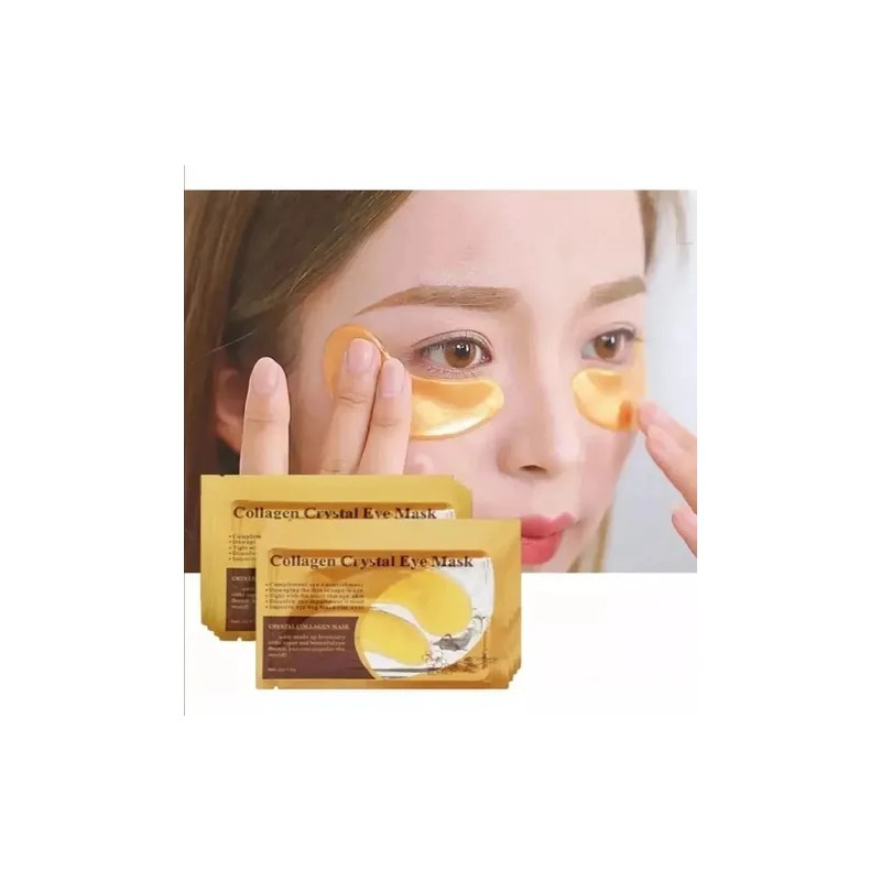 20 Parches Con Colágeno Para Ojeras Desinflama Y Reduce
