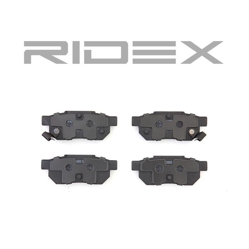 RIDEX Brake Pad Set Brake Blocks Brake Stones Set Rear