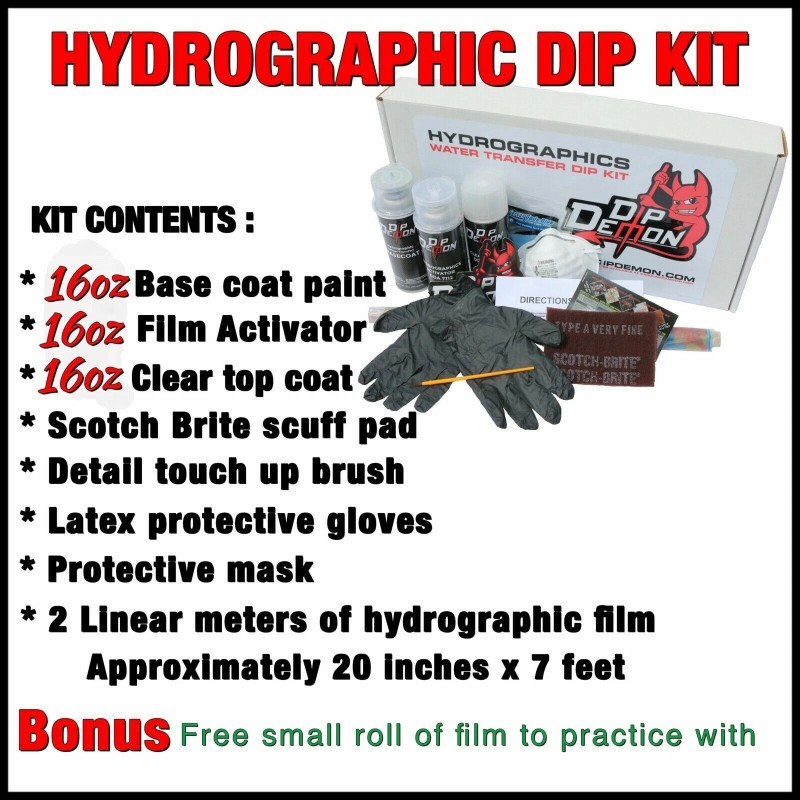 Dip Ape Hydrographic dip kit Blue Line Electrical Skulls hydro