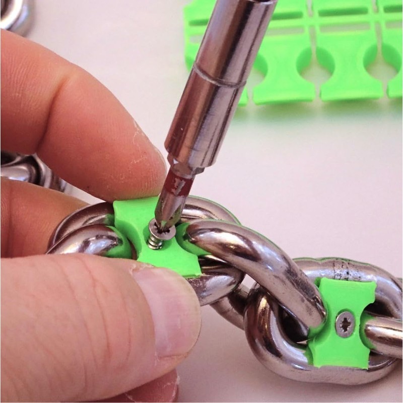 AnchoRight Anchor Chain Markings Screwable PLA/A4 10 mm Red