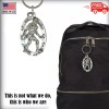 Sasquatch Full Body Keychain, A174KC, 2 Inch, Wilderness, , Nature,