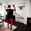 Belle Vous Exercise Resistance Bands with Handles (2 Pack) -