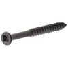 Hillman 47312 Square Drive Black Phosphate Trim Screws #6 x