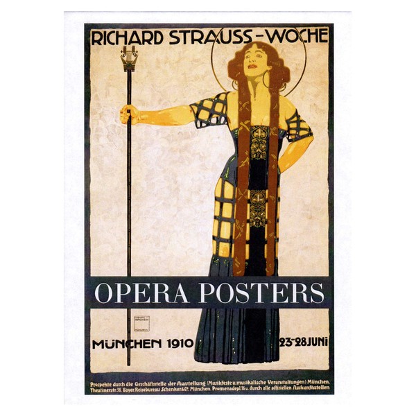Opera Posters Note Cards - Boxed Set of 16 Note