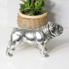 Prodbuy Vintage SIlver Coloured British Bulldog Ornament