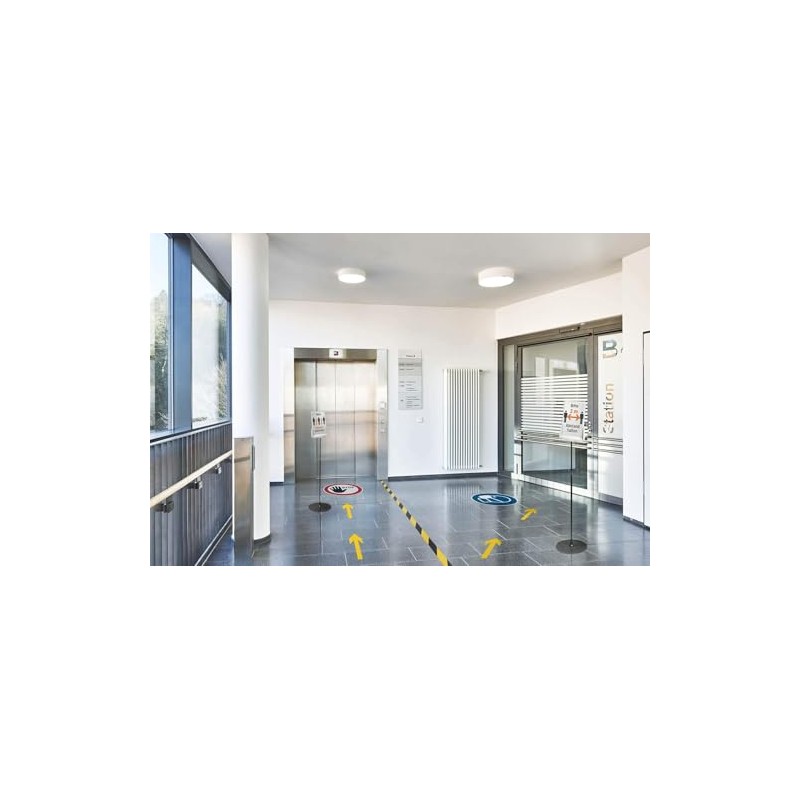 Durable Floor Stickers Arrow Removable 100 mm x Approx. 0.2
