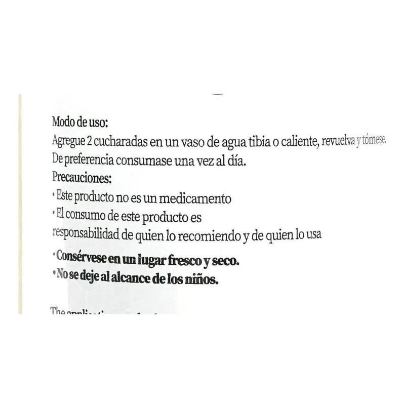 Grenetina Hidrolizada Sabor Guanábana 100% Natural 500 Grs Pretty Bee