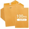 Bazyrock 100 Pcs 6 x 9Inch Manilla Envelopes,Kraft Envelopes with