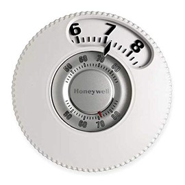 Manual Thermostat,1 Stages,20 to 30VAC,Heat-Off-Cool