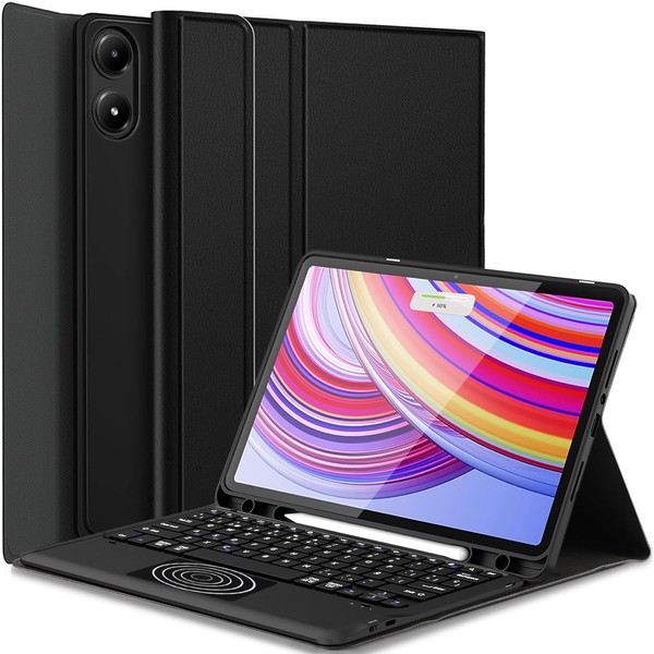 Wineecy UK Layout Keyboard Case for Redmi Pad Pro 12.1