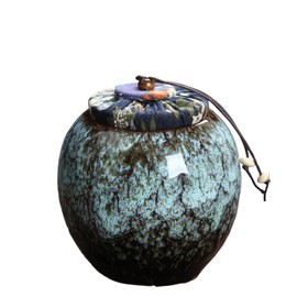 Keepsake Cremation Urns 3.74 inch Ceramic Memorial Urn, for Human or Pets Ashes- Honour Your Loved One with Ceramic Urn