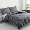 DEKORO Single Duvet Cover Set - Doublesided Single Duvet Set
