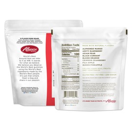 Albanese World's Best Family Share Variety 2 Pack (Ultimate 8 Flavor Gummi Bears, 25 Ounce Bag and 12 Flavor Gummi Bears, 36 Ounce Bag)