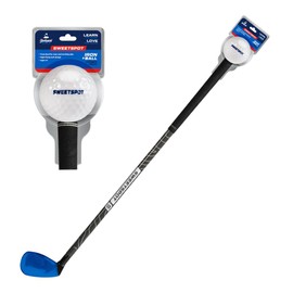 Sweetspot Plastic Golf Club Iron/Wedge and Oversized 3" Ball Golf Set