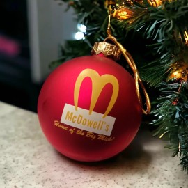 McDowell's Home of the Big Mick Christmas Ornament Xmas Coming to America