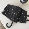 작은 도트 무늬 접이식 휴대용 데일리 양우산 Small Polka Dot