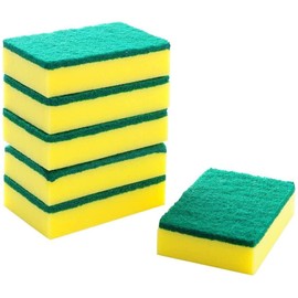 STERLING PRODUCTS Absorbent Kitchen Dishes Washing Up Sponges, Foam, Standard, Pack of 6 Extra Large