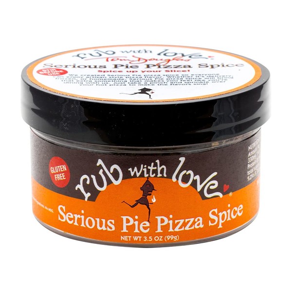 Rub with Love, Serious Pie Pizza Spice | 3.5 | Tom Douglas | Sin gluten | Todos los ingredientes naturales | Sin MSG