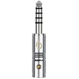 [WYVERN AUDIO] 0.17 inch (4.4 mm) 5 Poles Self Operating Stereo Plug Audio Plug Balance Headphone Terminal DIY (Rhodium Plated Type)