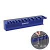 WORKPRO Magnetic Wrench Holder, Magnetic Hanger with 12 Slots for