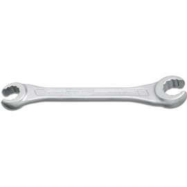 HAZET 61216X18 Double Ended Flare Nut Wrench, 0.6 x 0.7 inches (16 x 18 mm)