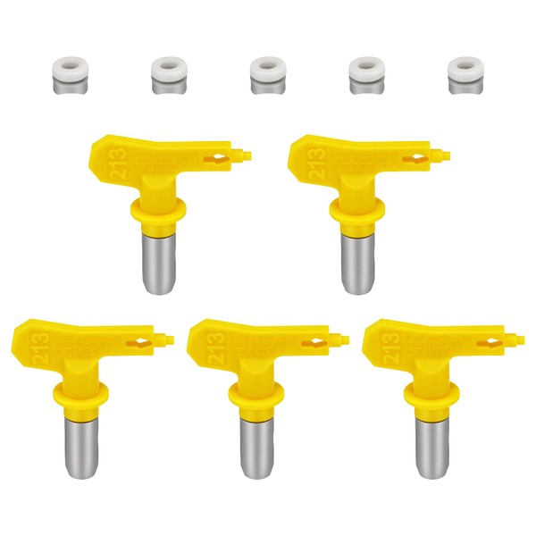 Homehelar 213 Airless Paint Sprayer Nozzle Tips Reversible Tungsten Steel