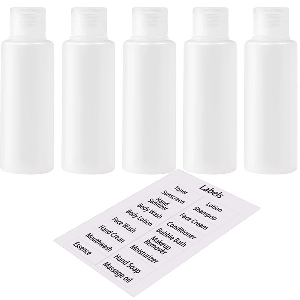 DNSEN 3.4oz Travel Bottles for Toiletries TSA Approved Leakproof Squeeze