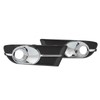 Pair of Fog Light Bezel Impact Resistant Strong Protection 25887505