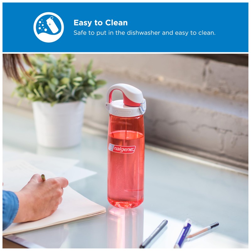 Nalgene Sustain Tritan BPA-Free On The Fly Water Bottle Made