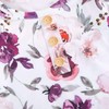 Infant Newborn Baby Girls Floral Sleep Gown Headband Sleepwear Romper
