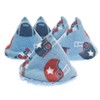 Pee Pee Teepee Football Blue with Laundry Bag 5 Pieces