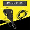 2 PCS Front Windshield Washer Nozzles, Washer Spray Jet Kit